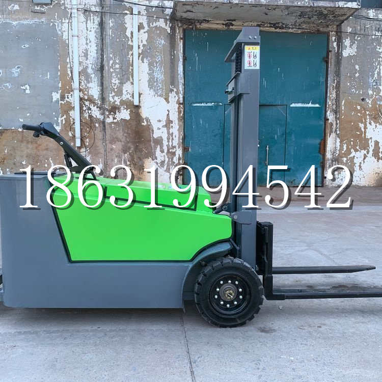 成武县小型电动叉车1吨2吨步行站驾式电瓶堆高充电装卸车液压升降车铲车